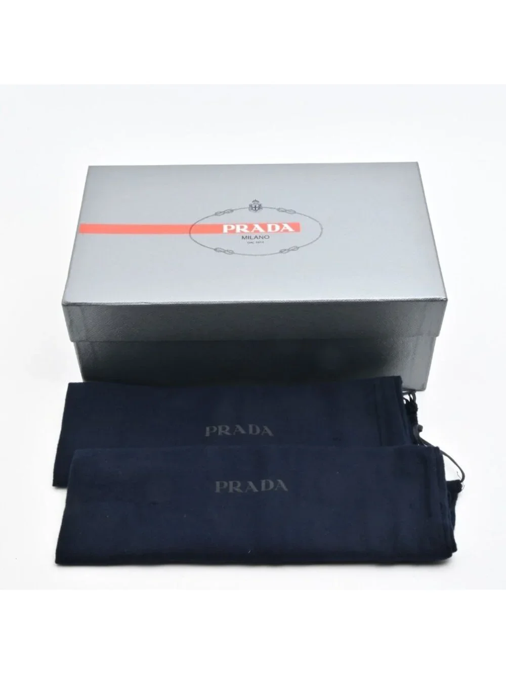 Prada Sandals Black Leather 7